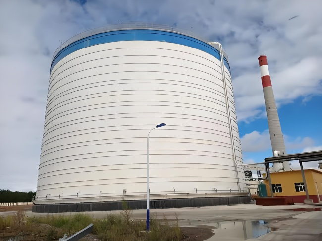 阿坝粉煤灰储存罐气化出料系统选型安装